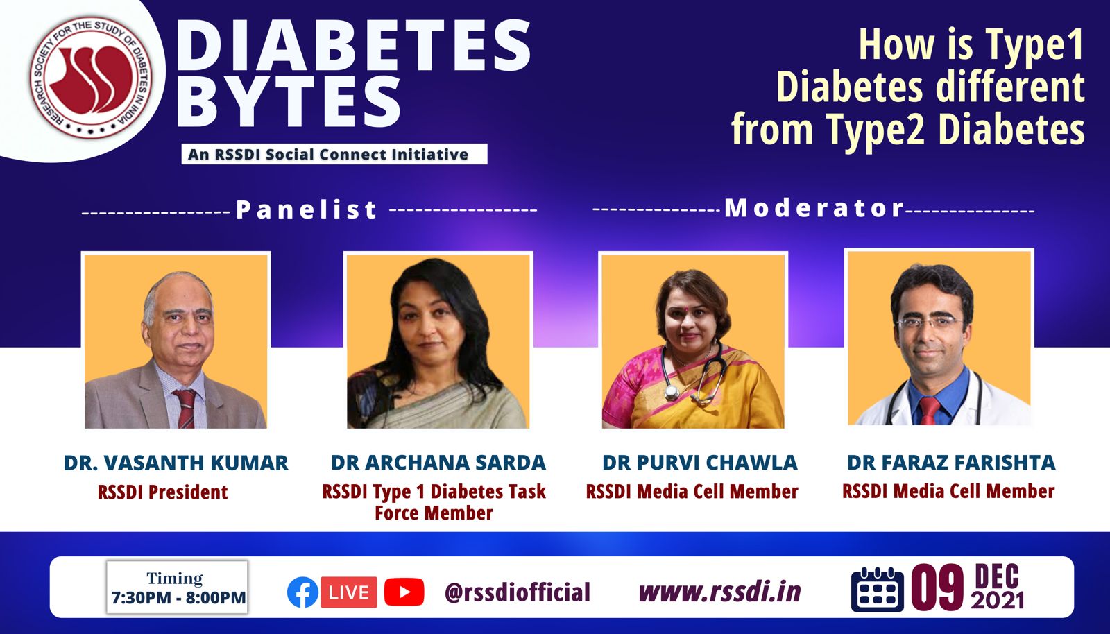How is Type 1 Diabetes different from Type 2 Diabetes